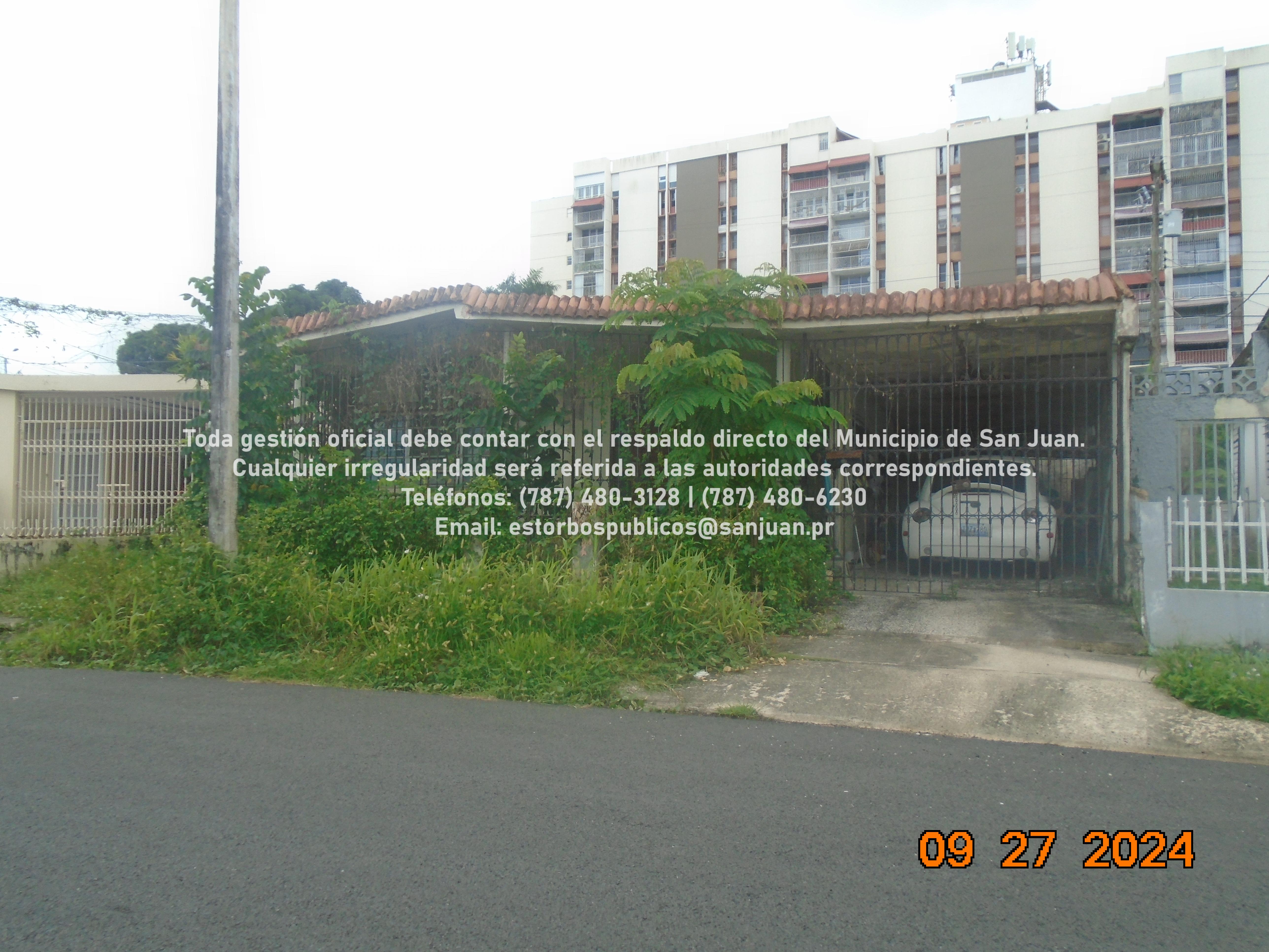 Foto de estorbo público en San Juan